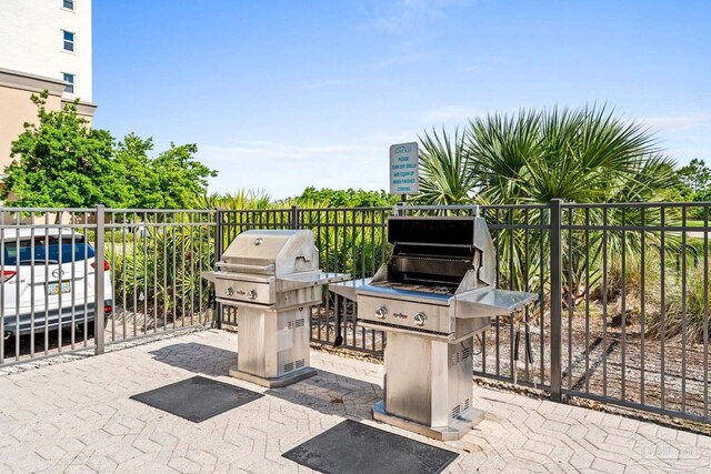 612 Lost Key Dr Unit 702-B, Pensacola, FL 32507 - view of patio / terrace featuring area for grilling