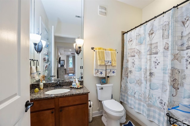 1430 Regency Rd Unit H103, Gulf Shores, AL 36542 - bathroom featuring vanity and shower / bath combination with curtain