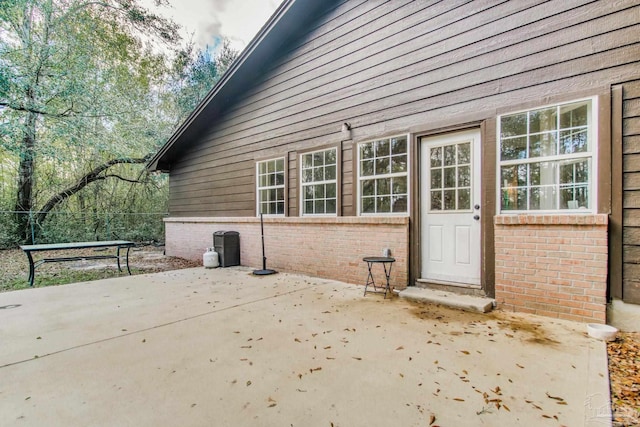 exterior space featuring a patio area