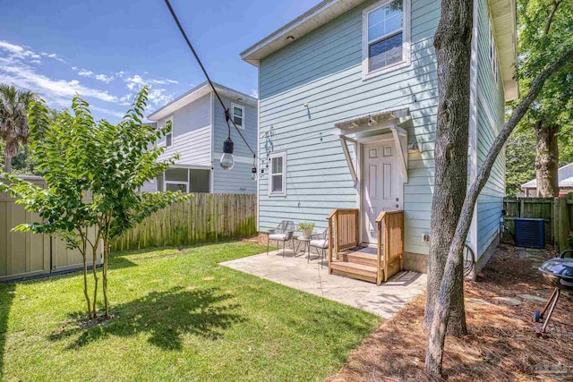 back of house featuring a patio area