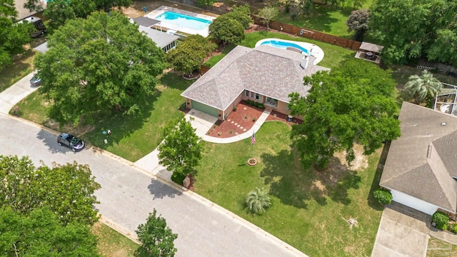 905 Shadow Ridge Dr, Pensacola, FL 32514 - aerial view of property and surrounding area with a pool area