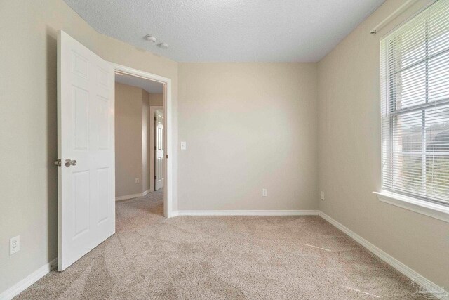 1978 Coral Reef Rd, Pensacola, FL 32506 - unfurnished room with light colored carpet, plenty of natural light, a textured ceiling, and baseboards