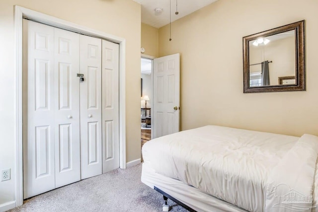 518 W Strong St Unit A & B, Pensacola, FL 32501 - bedroom featuring a closet and carpet floors