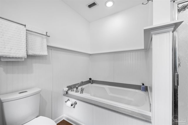 1213 Tecumseh Pl, Pensacola, FL 32514 - full bathroom featuring a bath and toilet