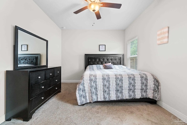 124 Polo Ter, Pensacola, FL 32534 - bedroom featuring carpet floors, baseboards, and ceiling fan