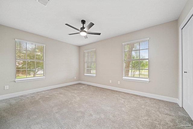 5674 Windsong Dr, Milton, FL 32570 - unfurnished room with healthy amount of natural light, baseboards, and carpet floors