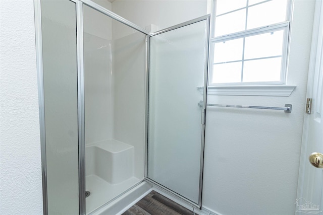 full bath with a stall shower