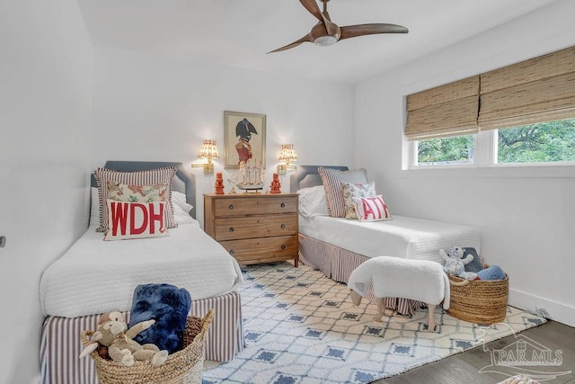 6050 Cheyenne Dr, Milton, FL 32570 - bedroom with a ceiling fan
