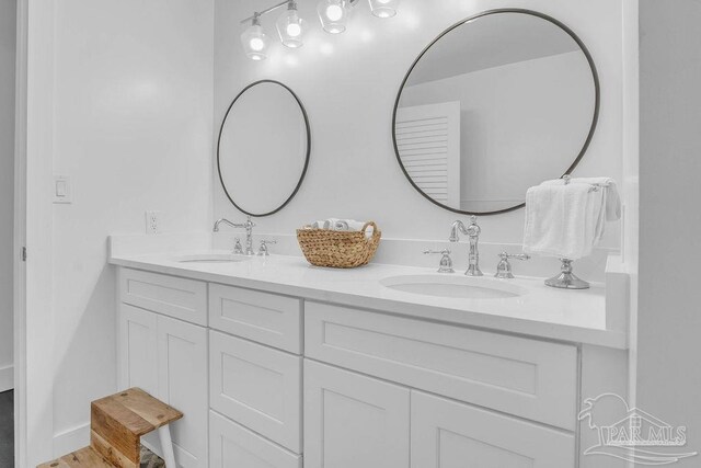 6050 Cheyenne Dr, Milton, FL 32570 - full bathroom featuring double vanity