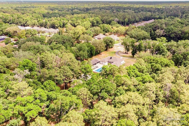 6050 Cheyenne Dr, Milton, FL 32570 - aerial view of a heavily wooded area