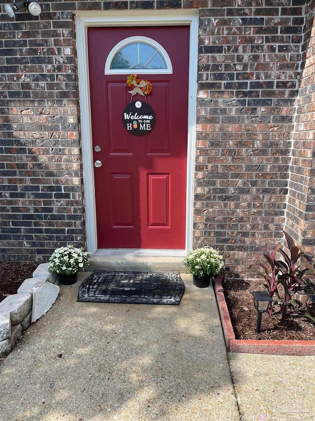 view of entrance to property