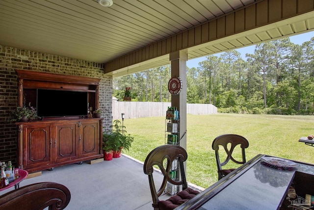 view of patio / terrace