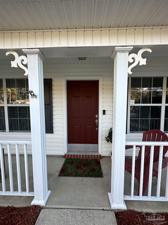 view of property entrance