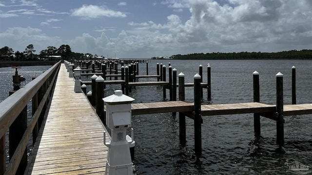 13844 Red Drum Ct, Perdido Key, FL 32507 - dock featuring a water view