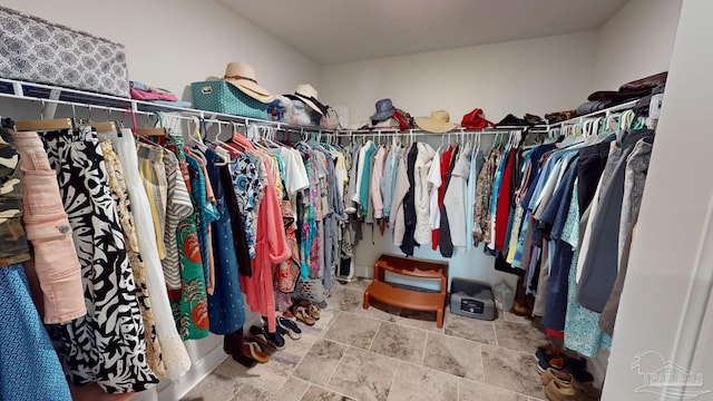 view of spacious closet