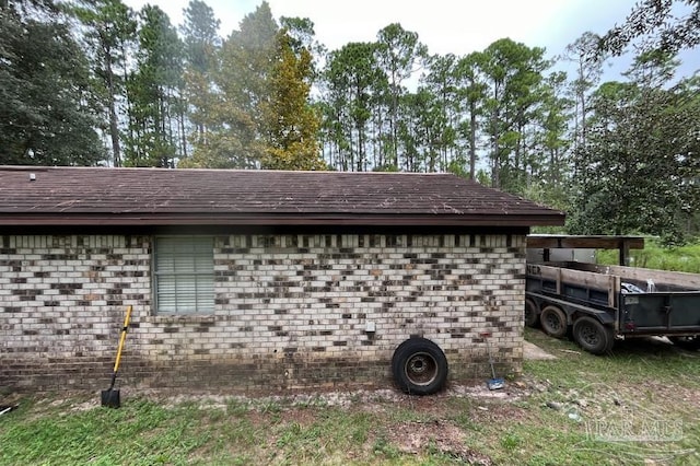 view of side of home