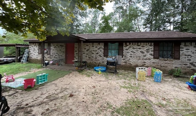 view of ranch-style house