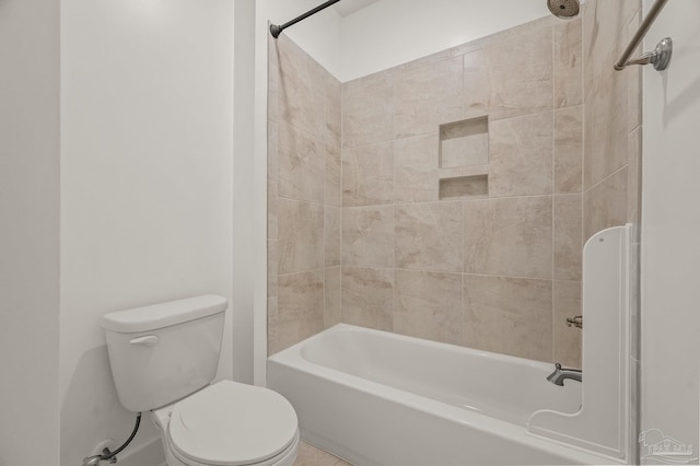 6264 Howie Way, Pace, FL 32571 - bathroom with washtub / shower combination and toilet