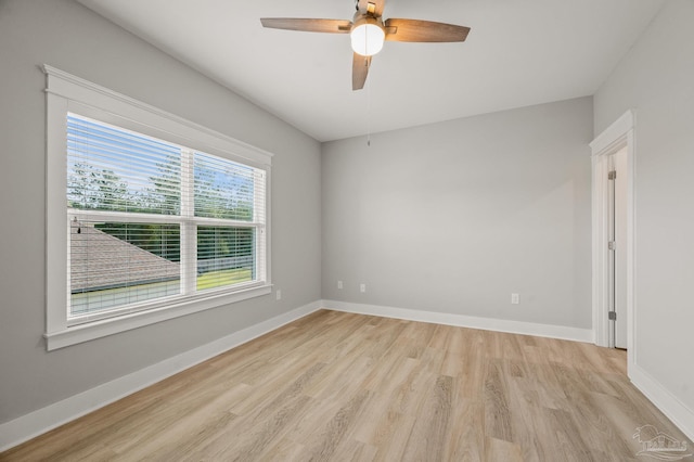 6264 Howie Way, Pace, FL 32571 - empty room with wood finished floors and a ceiling fan