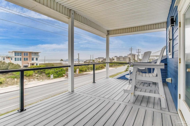 view of deck