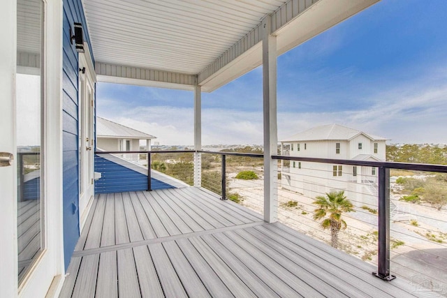 view of deck