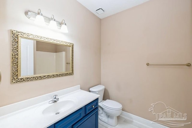 2172 Hadleigh Hills Ct, Navarre, FL 32566 - bathroom featuring toilet and vanity