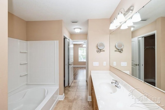2172 Hadleigh Hills Ct, Navarre, FL 32566 - bathroom featuring vanity and tile patterned floors