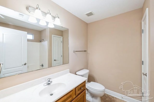 2172 Hadleigh Hills Ct, Navarre, FL 32566 - full bathroom with vanity and a shower