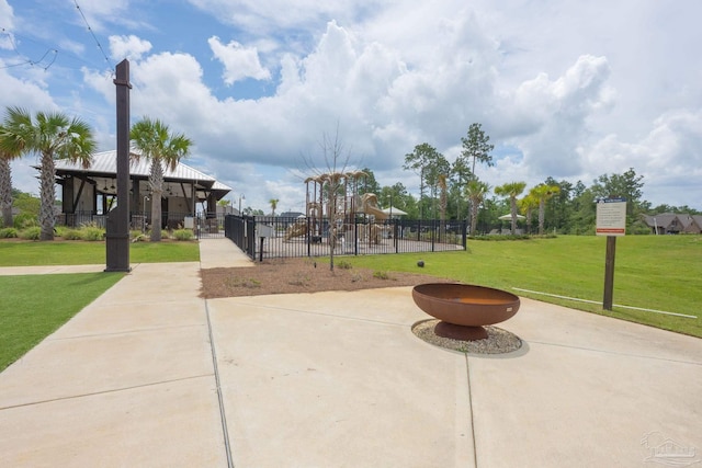 3248 Mountain Laurel Trl, Cantonment, FL 32533 - view of community with a gazebo