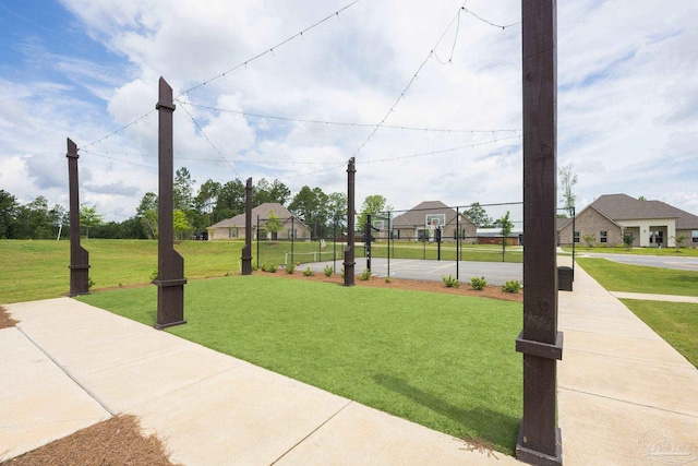 3248 Mountain Laurel Trl, Cantonment, FL 32533 - view of yard with community basketball court