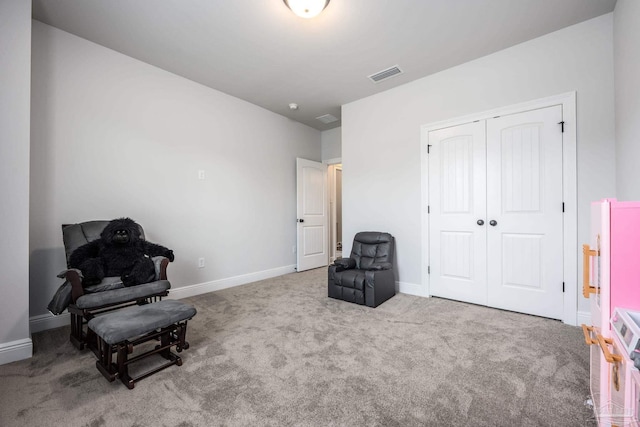 3248 Mountain Laurel Trl, Cantonment, FL 32533 - living area featuring carpet flooring and baseboards