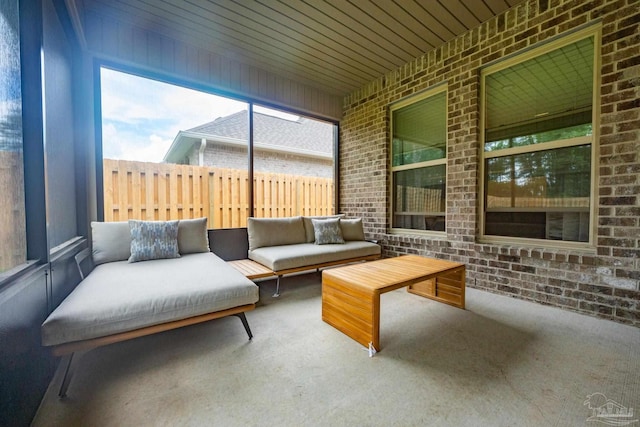 3248 Mountain Laurel Trl, Cantonment, FL 32533 - view of patio / terrace with an outdoor hangout area