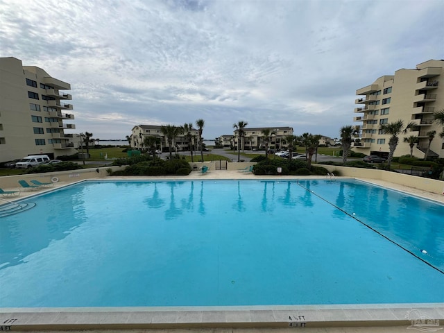 view of pool