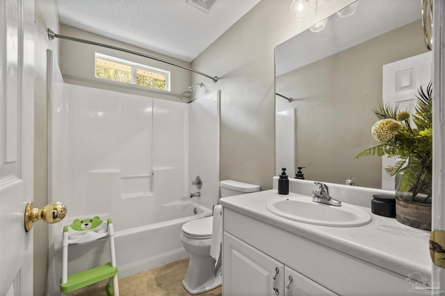 8187 Lode Star Ave, Pensacola, FL 32514 - full bathroom with toilet, vanity, and shower / tub combination