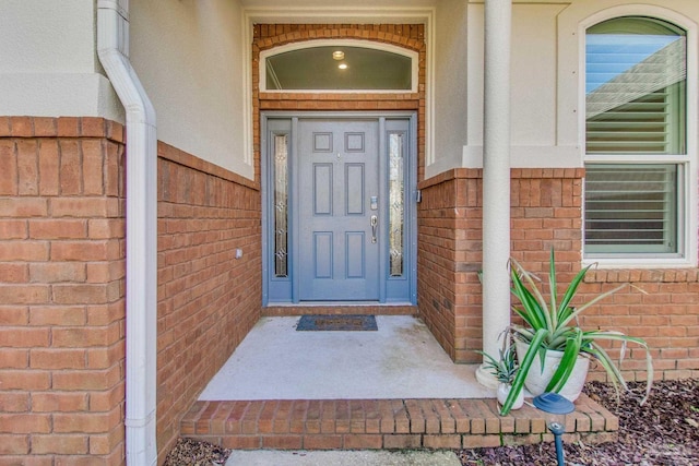 view of entrance to property