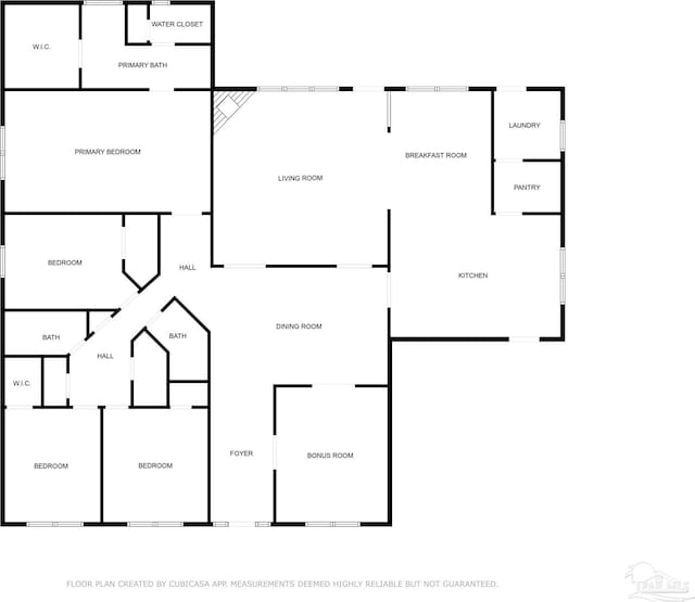 4814 Belvedere Cir, Pace, FL 32571 - view of room layout