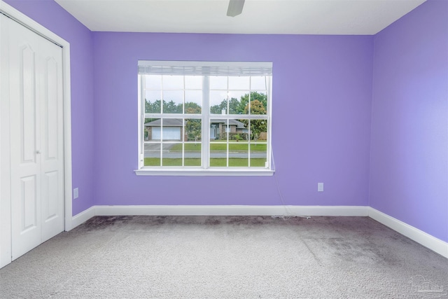 2546 Stormy Cir, Navarre, FL 32566 - unfurnished bedroom featuring baseboards, a closet, and carpet floors