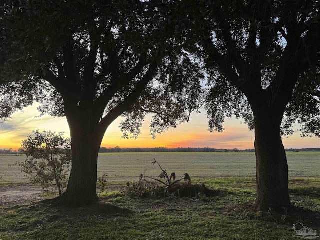 property view of water featuring a rural view