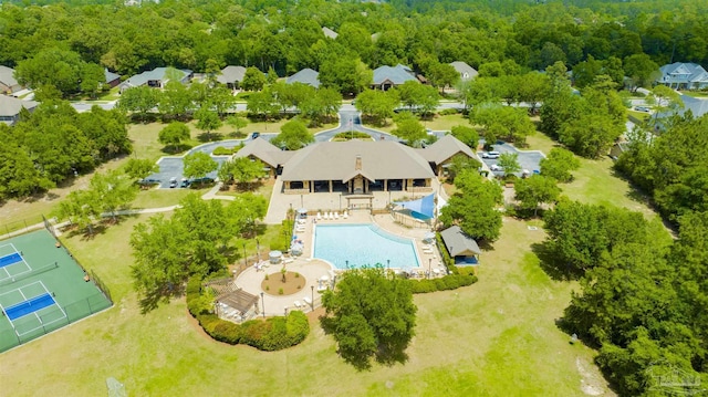 8780 Spider Lily Way, Pensacola, FL 32526 - birds eye view of property