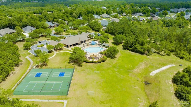 8780 Spider Lily Way, Pensacola, FL 32526 - bird's eye view