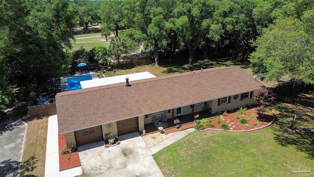 200 Talladega Trl, Pensacola, FL 32506 - aerial view of property and surrounding area