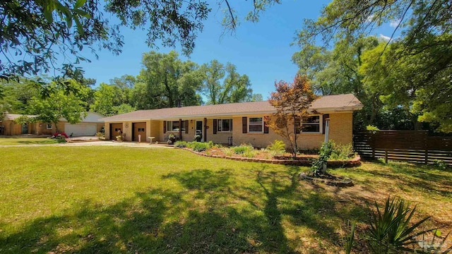 200 Talladega Trl, Pensacola, FL 32506 - single story home featuring an attached garage, driveway, and brick siding