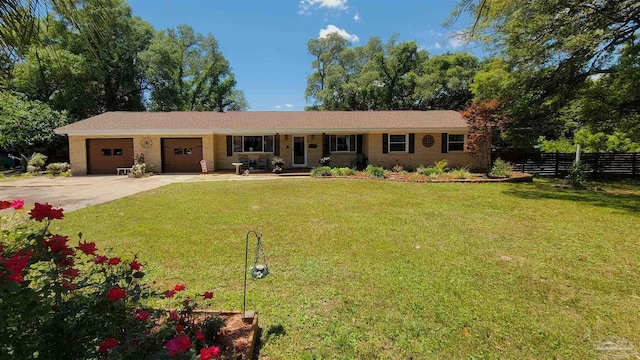 200 Talladega Trl, Pensacola, FL 32506 - ranch-style house with an attached garage and driveway