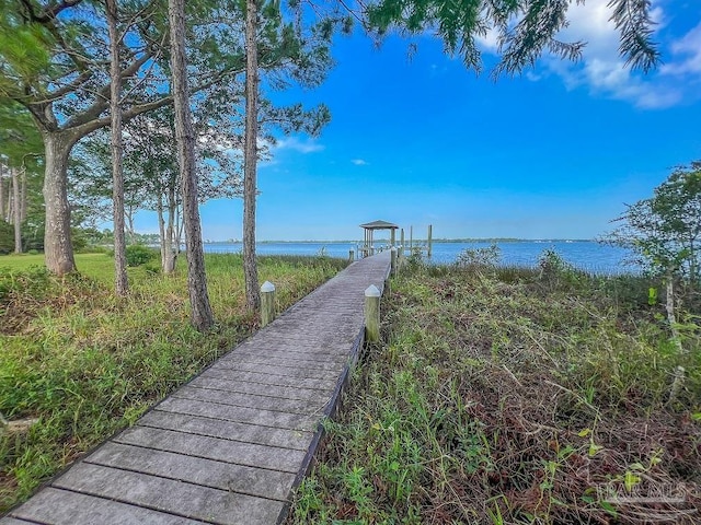 3615 Ward Basin Rd, Milton, FL 32583 - view of home's community featuring a water view