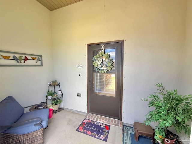 405 Waterbury Ct, Cantonment, FL 32533 - view of exterior entry with stucco siding