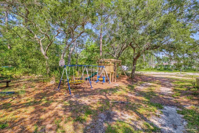 view of community playground