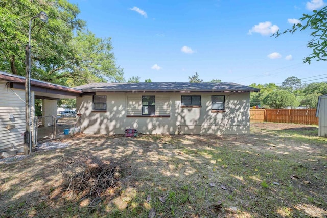 702 Beauvais Rd, Pensacola, FL 32505 - back of house with fence