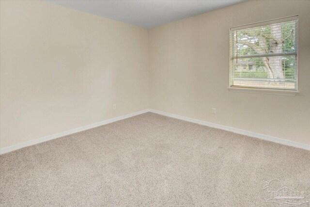 empty room with carpet floors