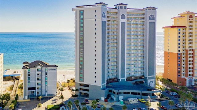 401 E Beach Blvd Unit 1207, Gulf Shores, AL 36542 - view of property featuring a water view