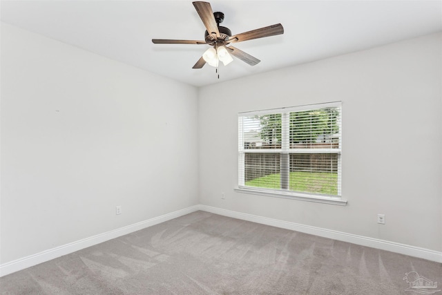 415 Broadleaf Cir, Cantonment, FL 32533 - carpeted empty room featuring baseboards and a ceiling fan